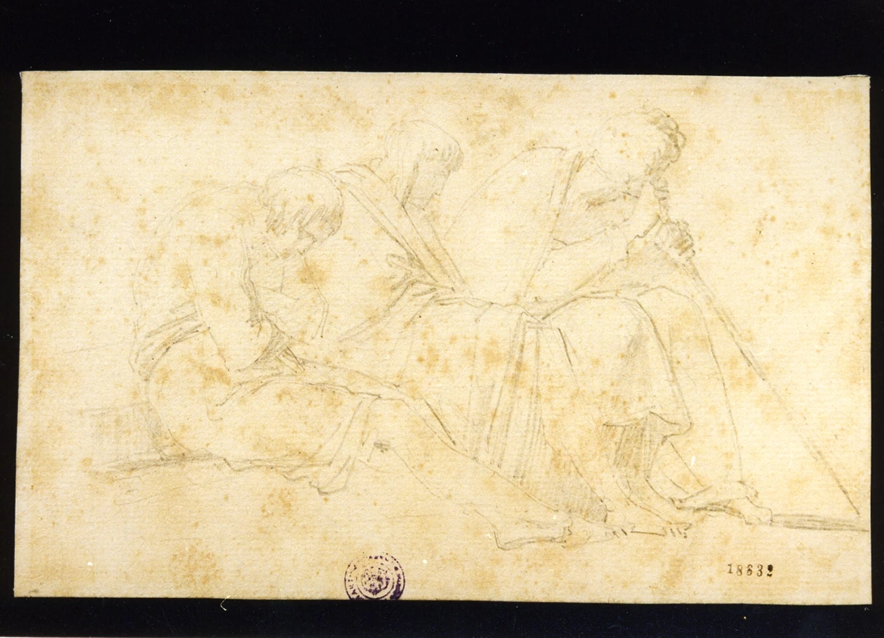 Studio di figure panneggiate - Certosa e Museo Nazionale di S. Martino, Napoli